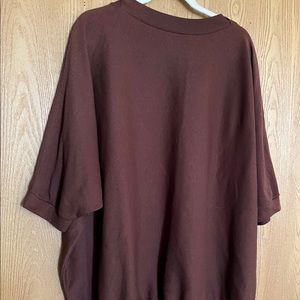 brown lightweight sweater